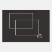 Japandi Seeleben in Beige Geschenkpapier Set (Vorderseite 3)