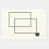 Japandi Seeleben in Beige Geschenkpapier Set (Vorderseite 2)