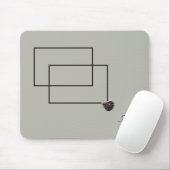Japandi Seeleben in Beige Mousepad (Mit Mouse)