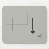 Japandi Seeleben in Beige Mousepad (Vorne)