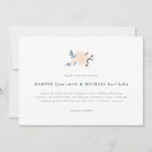 Japandi (skandi-japanisch) Hochzeit Einladung (Vorderseite)