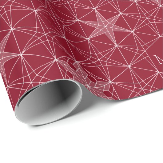 Japandi Stil Snowflake Geschenkpapier (Rolleneckpunkt)