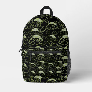 Japandi Style Wohngestaltung Bedruckter Rucksack