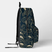 Japandi Style Wohngestaltung Bedruckter Rucksack (Links)