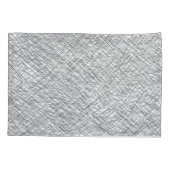 Japandi Textil Stil einfache Linien Skribble Kissenbezug (Rückseite)