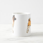 Japaner Akita Kaffeetasse (Mittel)