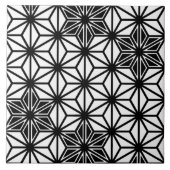 Japaner Asanoha oder Sternchen-Vereinbarung, Weiß Fliese (Vorderseite)