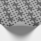 Japaner Asanoha oder Sternchen-Vereinbarung, Weiß Geschenkpapier (Ecke)