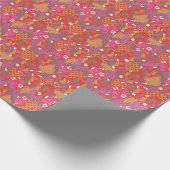 Japaner blüht No.6 Geschenkpapier (Ecke)