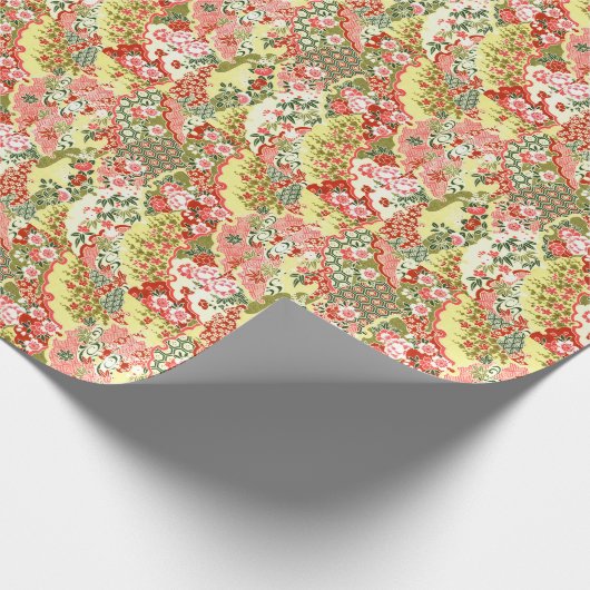Japaner blüht No.8 Geschenkpapier (Ecke)