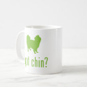 Japaner Chin Kaffeetasse (Vorderseite Links)