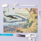 JAPANER-DRUCK MIT WAL Seidenpapier (Handwerk)