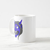 Japaner Hannya Maske Kaffeetasse (Vorderseite Links)