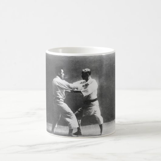 Japaner Judoka Jigoro Kano Kyuzo Mifue Judo Kaffeetasse (Mittel)
