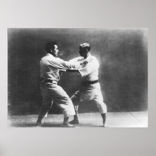 Japaner Judoka Jigoro Kano Kyuzo Mifue Judo Poster