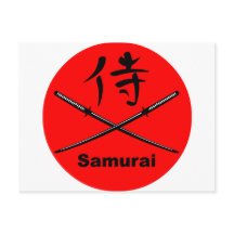 Japaner Katana und Samurai-Kanji