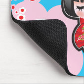 Japaner Kawaii Puppe - Mousepad (Ecke)
