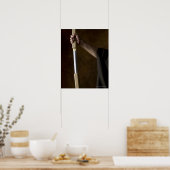 Japaner mit Schwert 2 Poster (Küche)