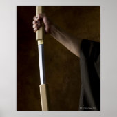 Japaner mit Schwert 2 Poster (Vorne)