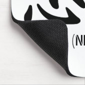 Japaner Ninja Kanji Mousepad (Ecke)