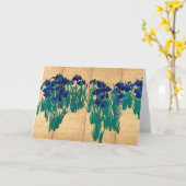 Japaner, Ogata Kōrin Karte (Gelbe Blume)