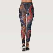 Japaner Phoenix Leggings (Rückseite)