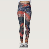 Japaner Phoenix Leggings (Vorderseite)
