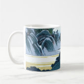 Japaner Ukiyo-e des Fudesute Berges Kaffeetasse (Links)