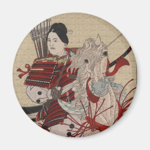 Japaner Ukiyo-e Hangakujo durch Yoshitoshi Magnet