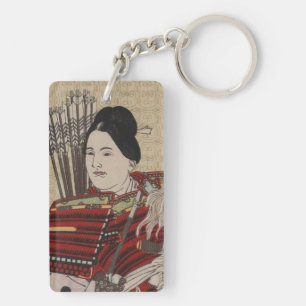 Japaner Ukiyo-e Hangakujo durch Yoshitoshi Schlüsselanhänger