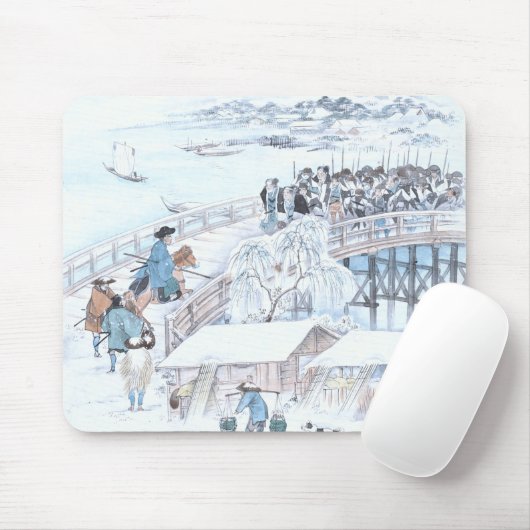 Japaner Ukiyo-e von 47 Ronin auf der Ryogoku Mousepad (Mit Mouse)