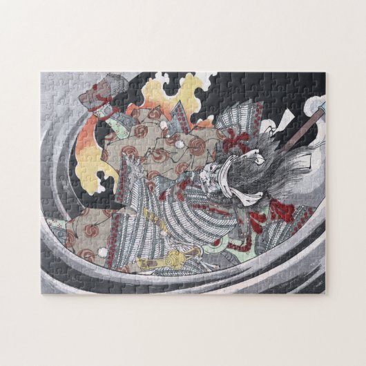 Japaner Ukiyo-e Yokai Geist durch Yoshitoshi Puzzle (Horizontal)