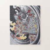 Japaner Ukiyo-e Yokai Geist durch Yoshitoshi Puzzle (Vertikal)