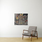 Japaner Ukiyo-e Yokai Geist durch Yoshitoshi Wandteppich (Beispiel (Horizontal))