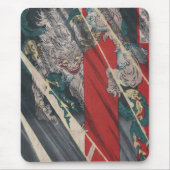 Japaner Ukiyo-e Yokai Ibaraki Dämon durch Mousepad (Vorne)