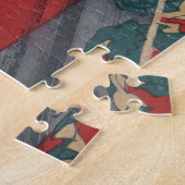 Japaner Ukiyo-e Yokai Ibaraki Dämon durch Puzzle (Seite)