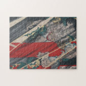 Japaner Ukiyo-e Yokai Ibaraki Dämon durch Puzzle (Horizontal)