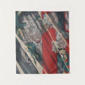 Japaner Ukiyo-e Yokai Ibaraki Dämon durch Wandteppich (Vorderseite)