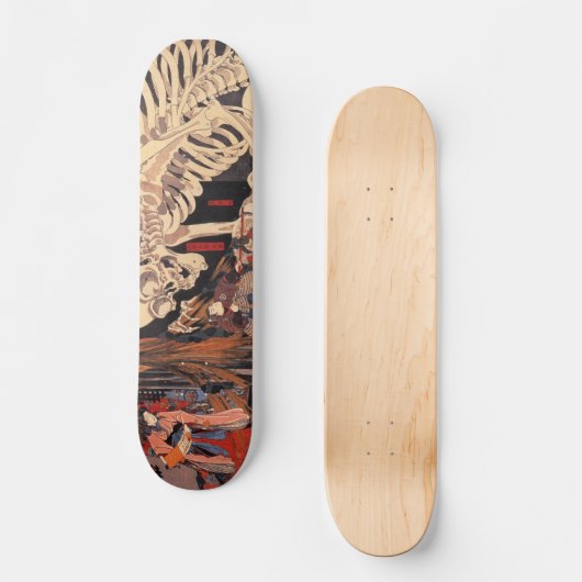 Japaner Ukiyoe Kunst vol.1 Skateboard (Vorderseite)