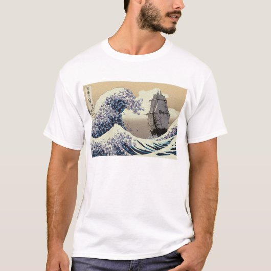 JAPANER-WELLEN T-Shirt (Vorderseite)