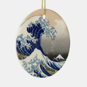 Japaner-Wellen-Verzierung Keramikornament (Rechts)