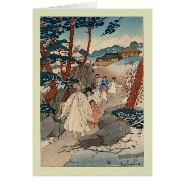 Japaner Woodblock (Vorne)
