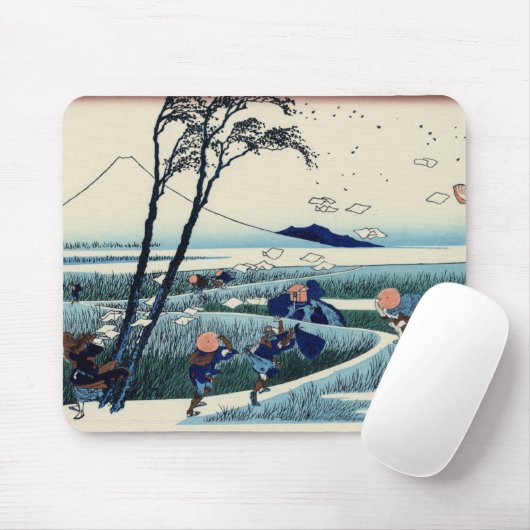 Japaner Woodblock Druck Mousepad (Mit Mouse)
