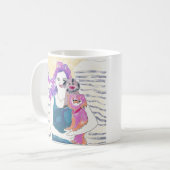 Japanerchin-Dame Mug Kaffeetasse (Vorderseite Links)