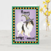 Japanerchin-Hexe Karte (Gelbe Blume)