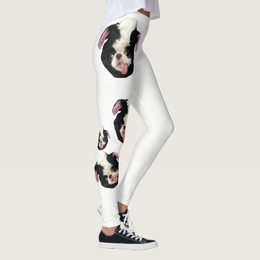 Japanerchin-Stinktier-Leggings Leggings (Rechts)