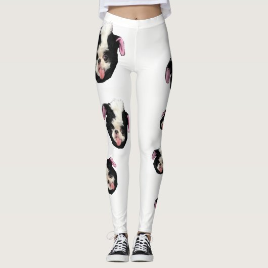 Japanerchin-Stinktier-Leggings Leggings (Vorderseite)