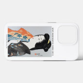 Japanerin, die ihr Handtuch hält - Goyō Hashiguchi Case-Mate iPhone Hülle (Rückseite (Horizontal))