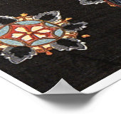 Japanerin Holding Cat Poster (Ecke)