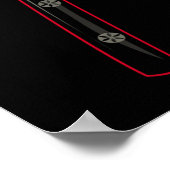 Japanerin Kriegerin Poster (Ecke)